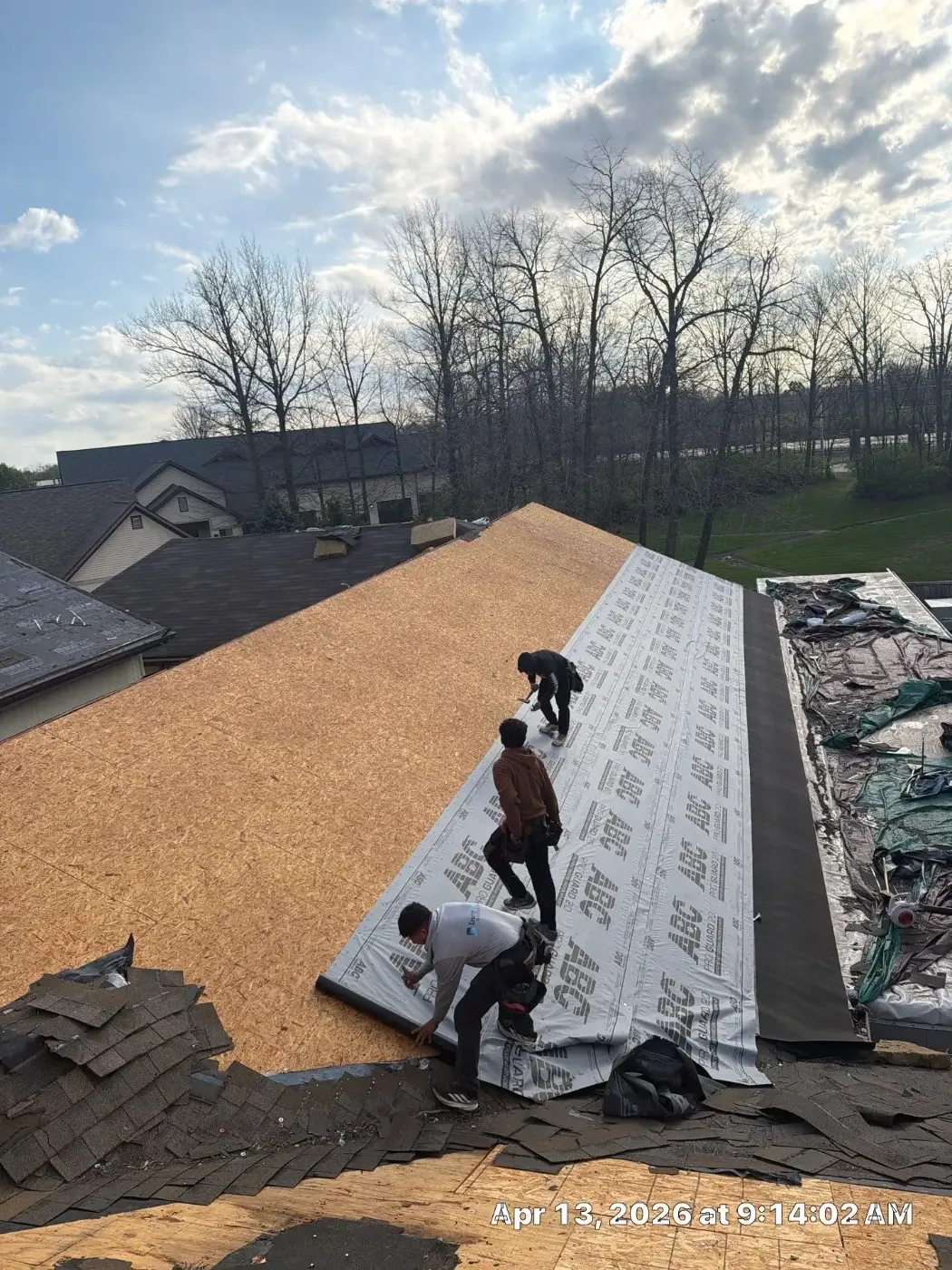 Manufacturer-certified roof installation in Irvington